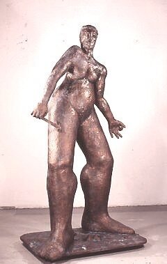 Woman 93x41x51in Plaster 1996